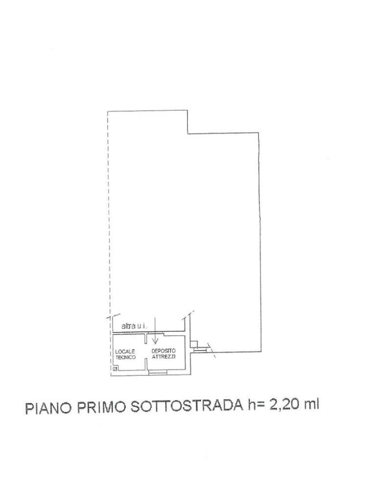 Portion of a house Via Dimitrov, Reggio nell'Emilia - floor plans 1