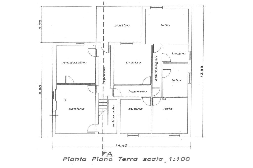 Apartment Forlì, Forlì - floor plans 1