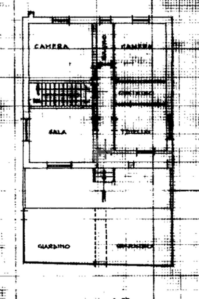 Casa indipendente Via Nazionale, Montechiaro d'Acqui - planimetria 1