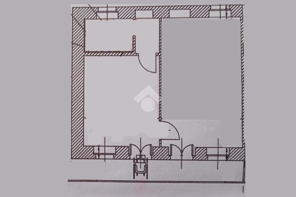 Two-room apartment Via Castello, Val della Torre - floor plans 1