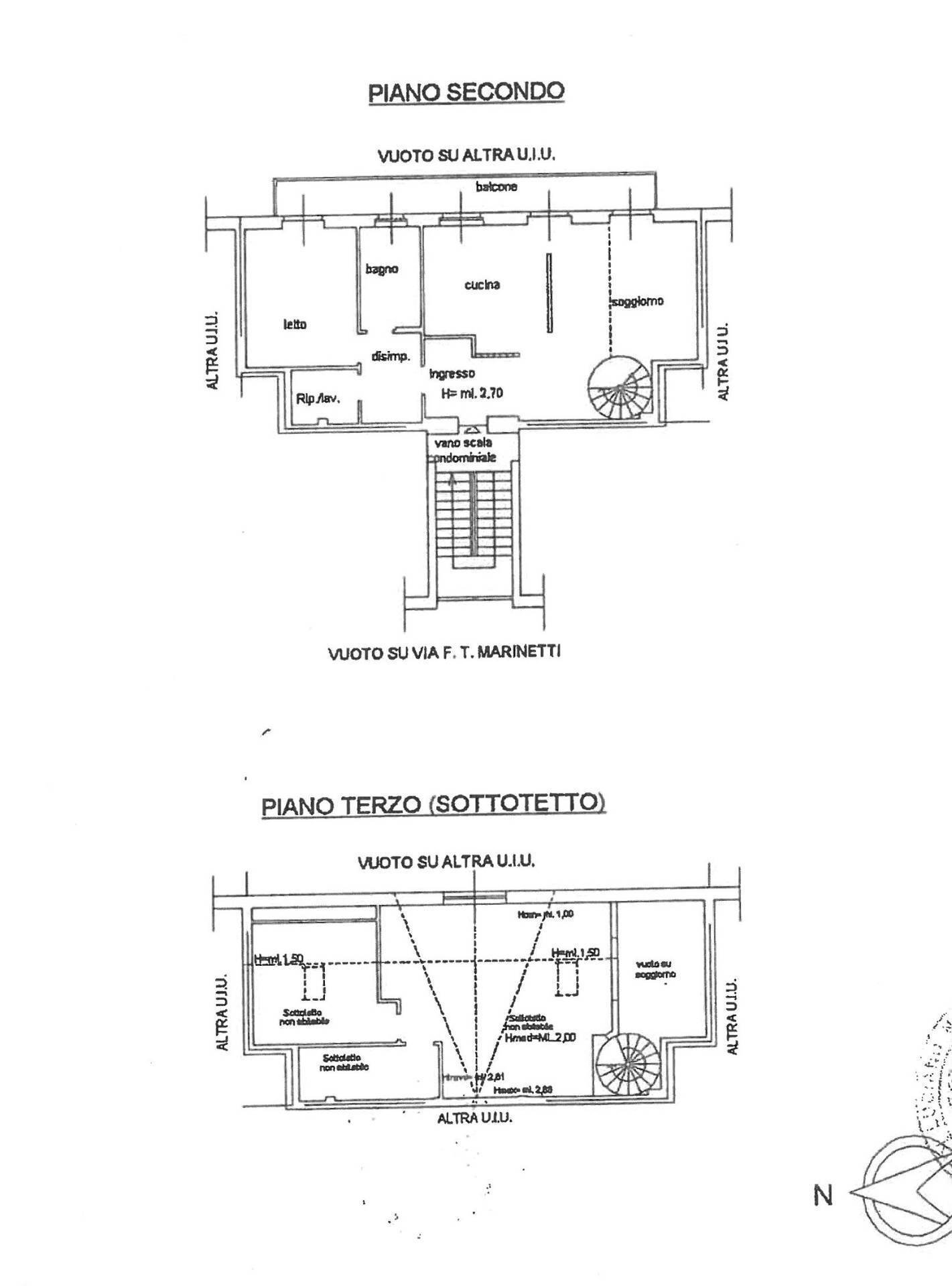 Foto 32 - Appartamento Alessandria - planimetria 1