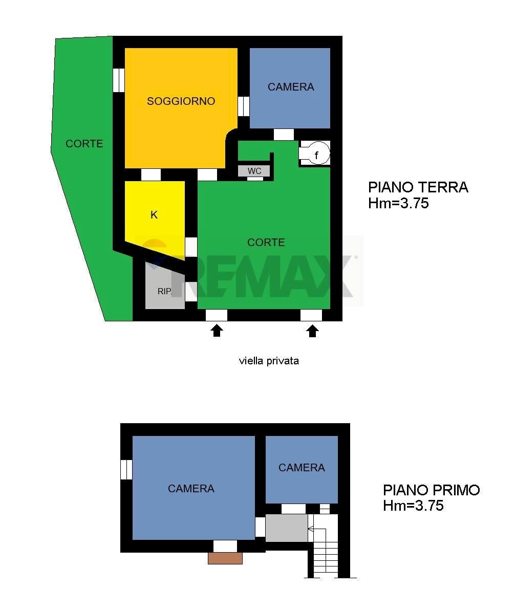 Pianta 2D - Casa indipendente Vicolo Vincenzo Madonna
 
8, Caserta - planimetria 1