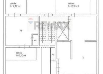 Pianta 2D - Attico via  Giacomo Matteotti
 
162, Misterbianco - foto 43