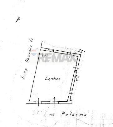 Pianta 2D - Commercial Premises Via Palermo
 
246, Catania - floor plans 1