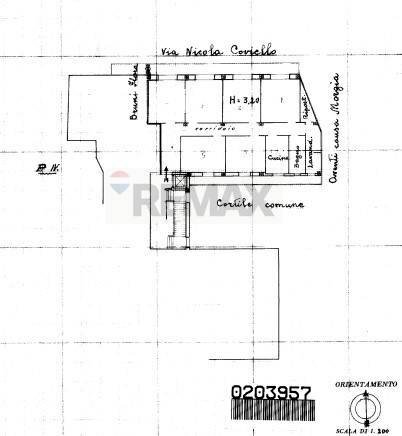 Pianta 2D - Appartamento via Nicola Coviello
 
27, Catania - planimetria 1