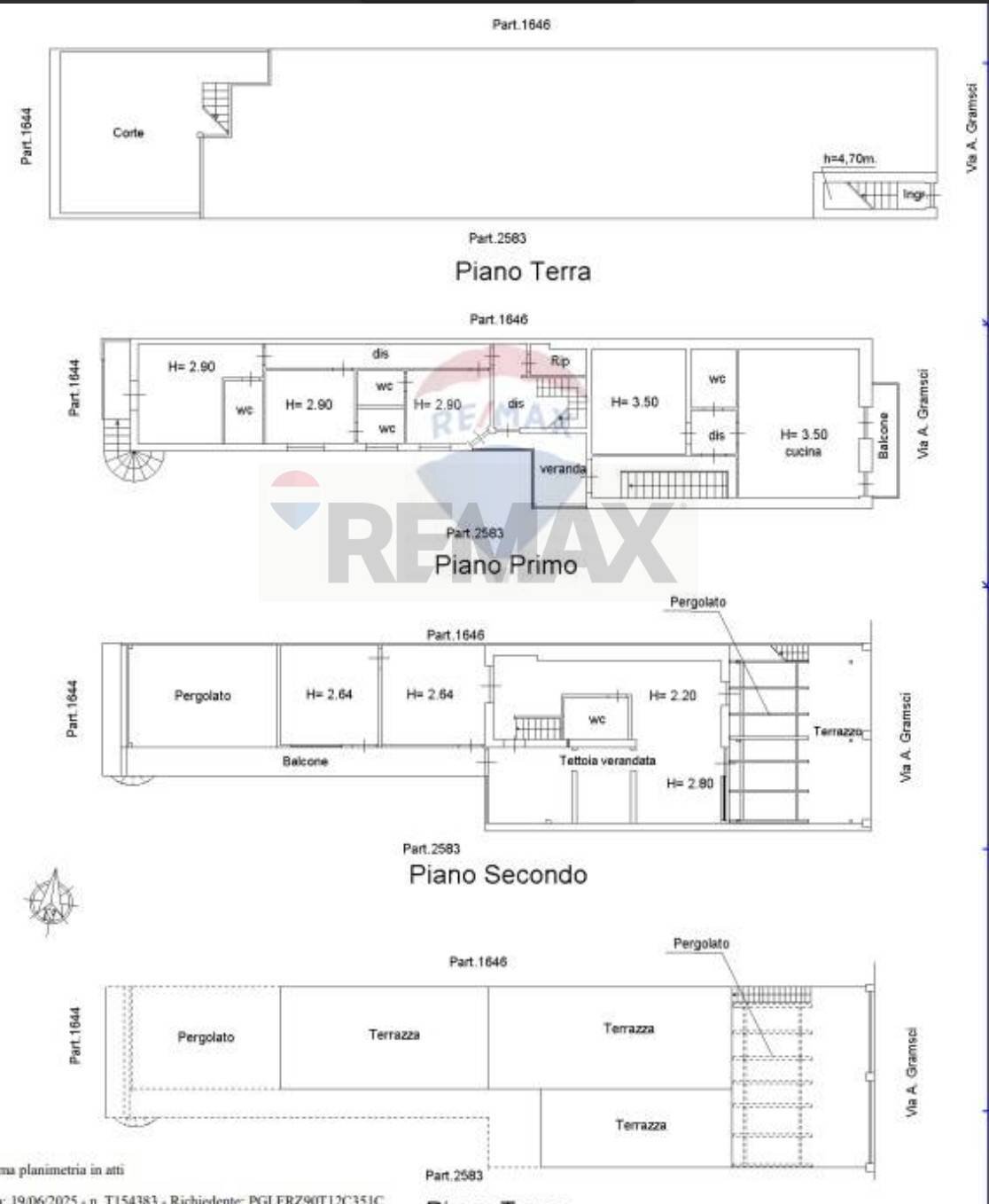 Pianta 2D - Casa indipendente via gramsci
 
283, Riposto - planimetria 1