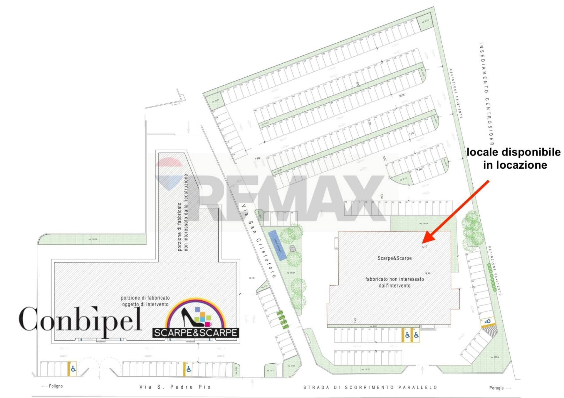Pianta 2D - Commercial Premises san padre pio
 
25, Bastia Umbra - floor plans 1