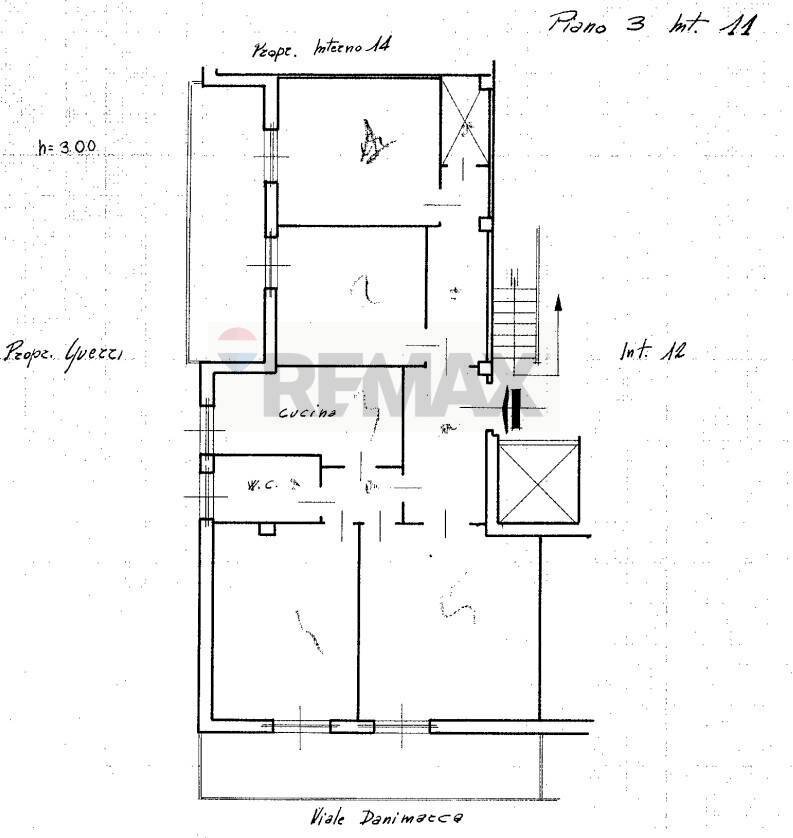 Pianta 2D - Four-room apartment Viale Danimarca
 
57, Pomezia - floor plans 1