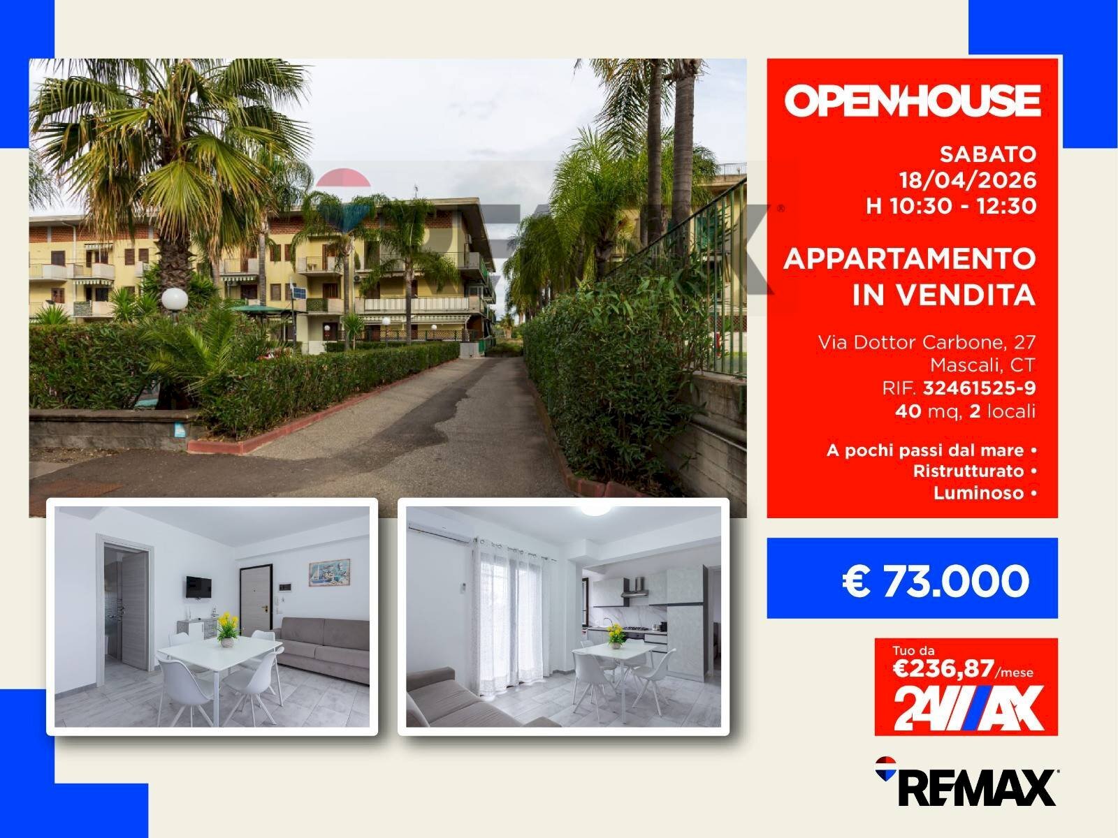 Non correlato - Bilocale Via Dottor Carbone
 
27, Mascali - foto 1