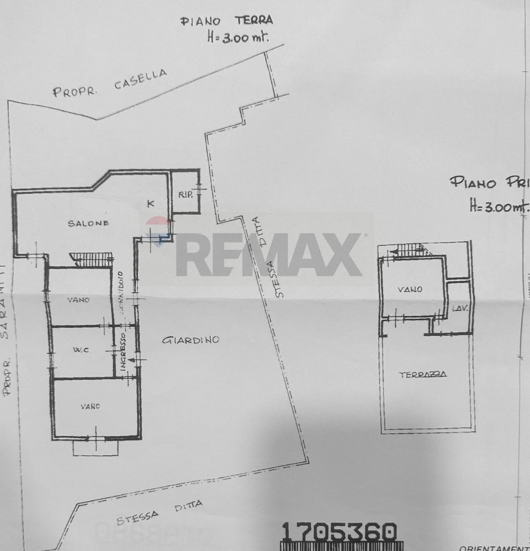 Pianta 2D - Villa Gravina di Catania - planimetria 1