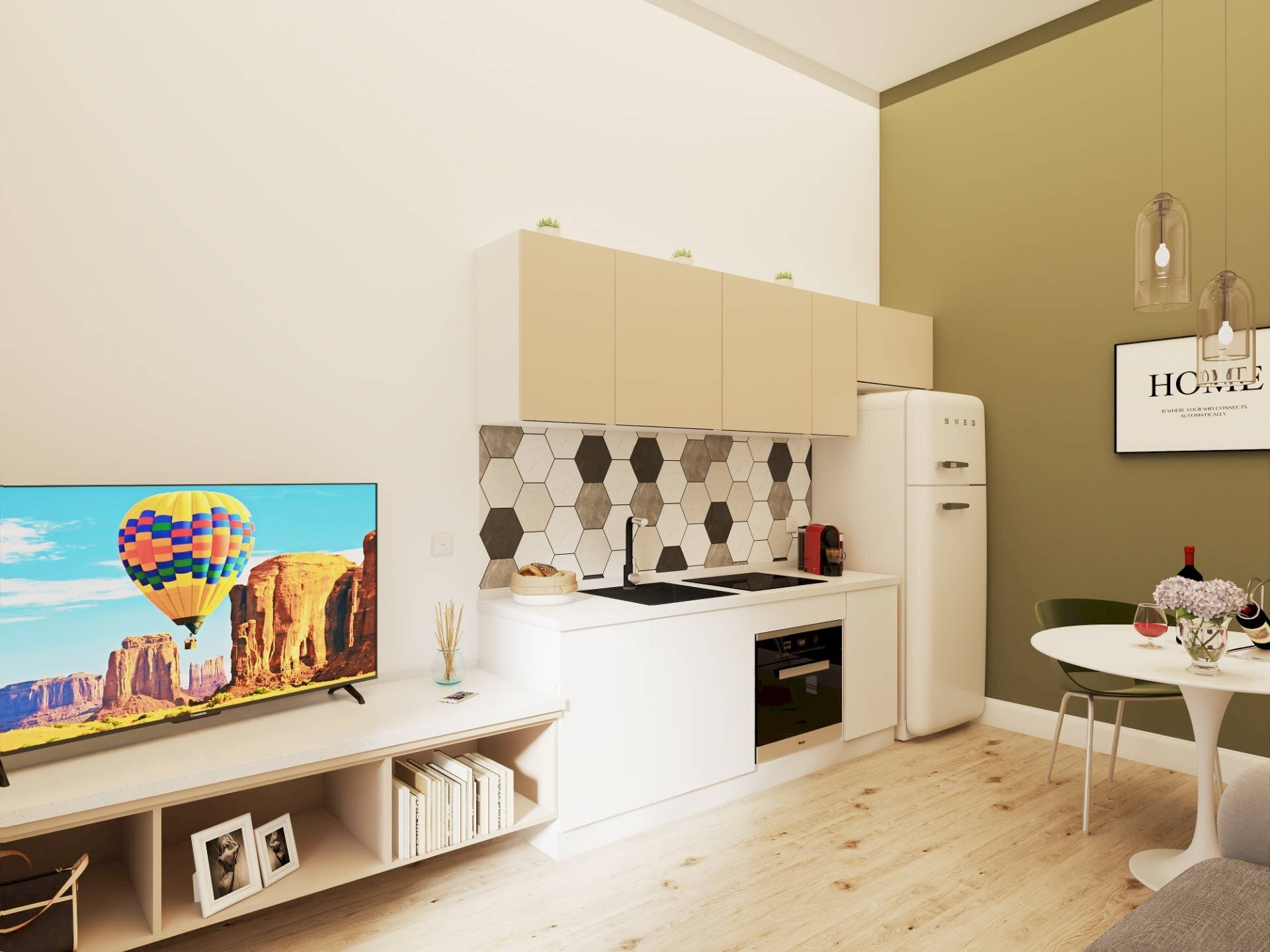 ingresso con cucina a vista - Two-room apartment Via Matteo Maria Boiardo
 
35, Sesto San Giovanni - photo 1