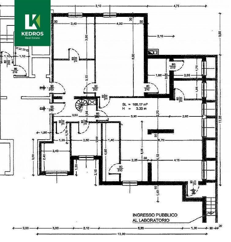 Foto 13 - Office Via Enrico Petrella
 
3, Busto Arsizio - floor plans 1