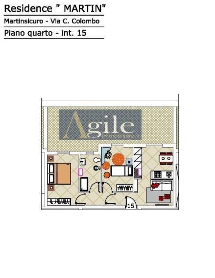 Foto 18 - Trilocale via pescara, Martinsicuro - planimetria 1