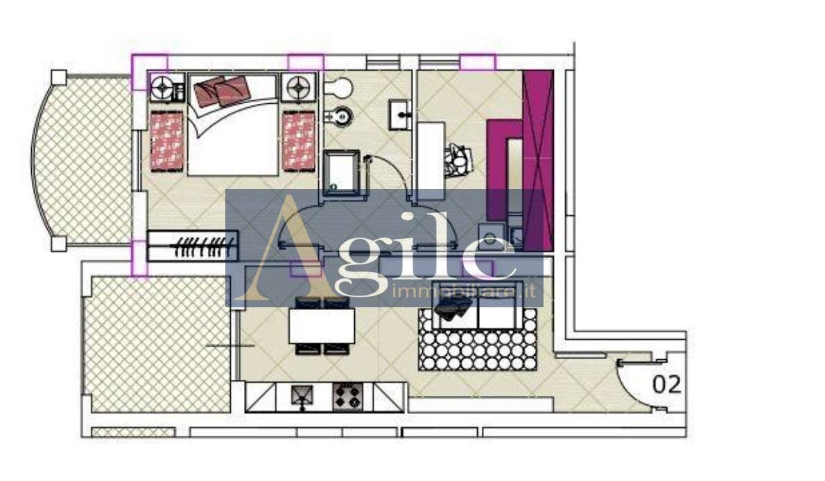 Foto 18 - Three-room apartment via pescara, Martinsicuro - floor plans 1