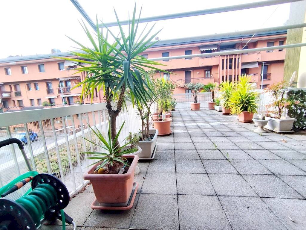 Terrazzo - Quadrilocale piazza Europa, 23, San Vittore Olona - foto 2