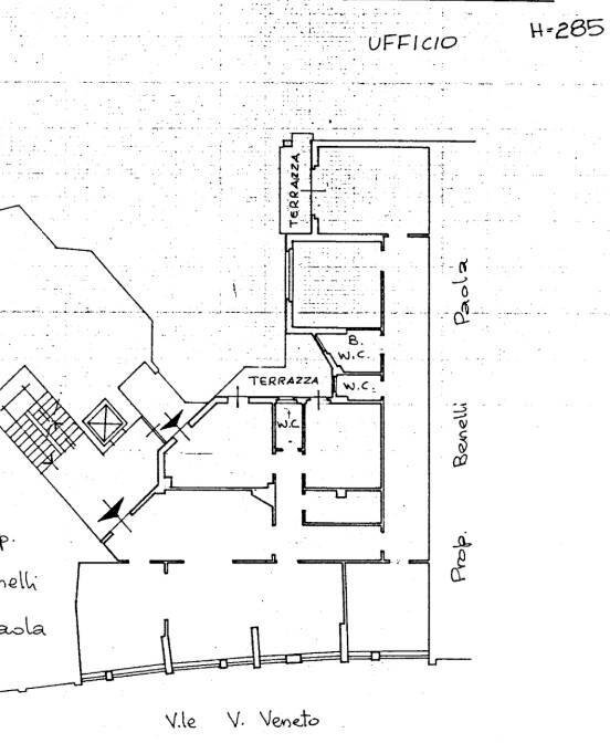 Foto 21 - Ufficio VIALE VITTORIO VENETO
 
80, Prato - planimetria 1