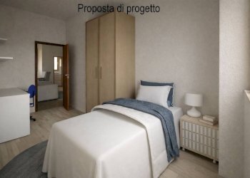 Camera da letto - Trilocale via Filippo Abbiati, 2, Milano - foto 13