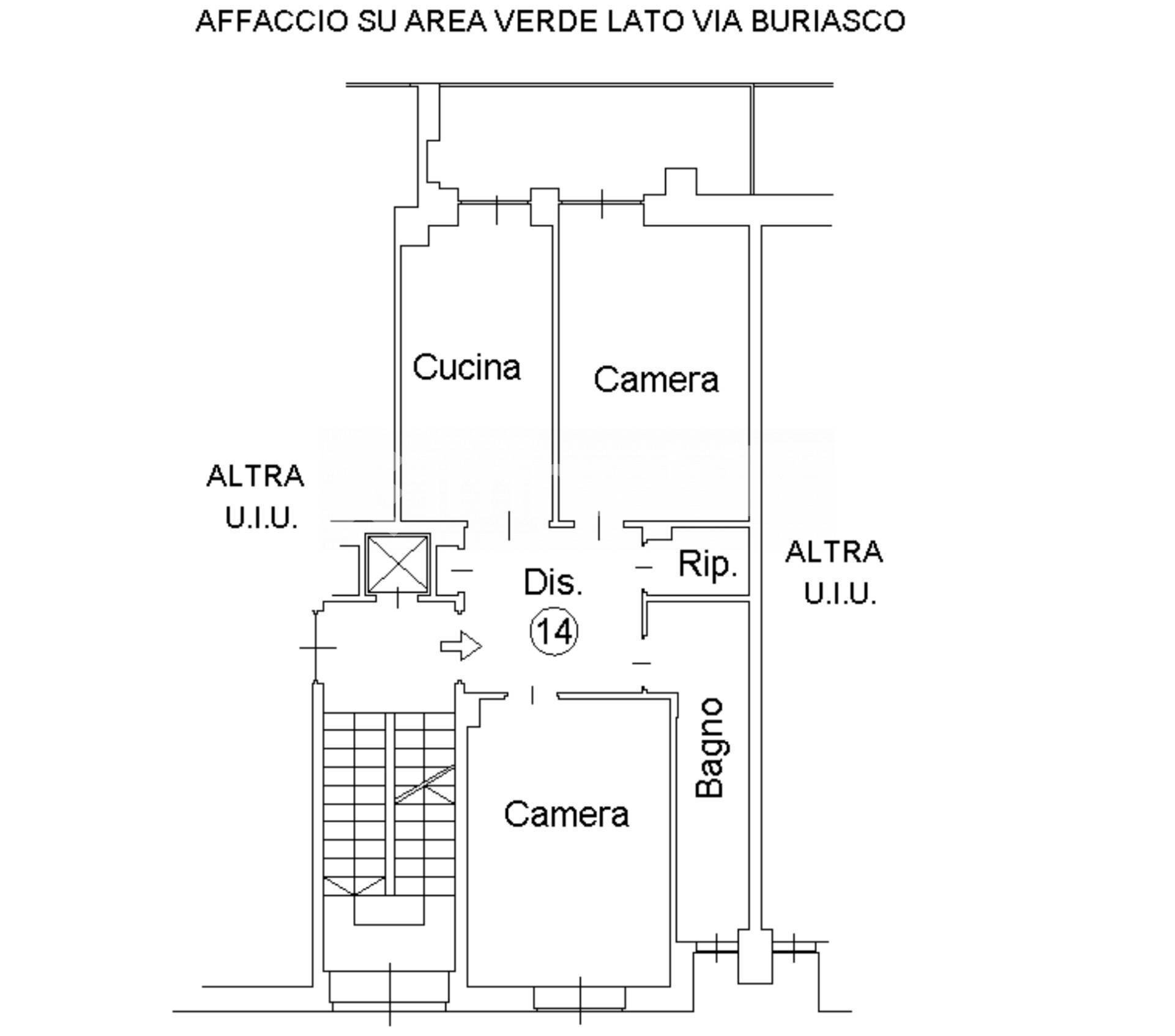 Foto 31 - Trilocale Via Buriasco
 
1, Torino - planimetria 1