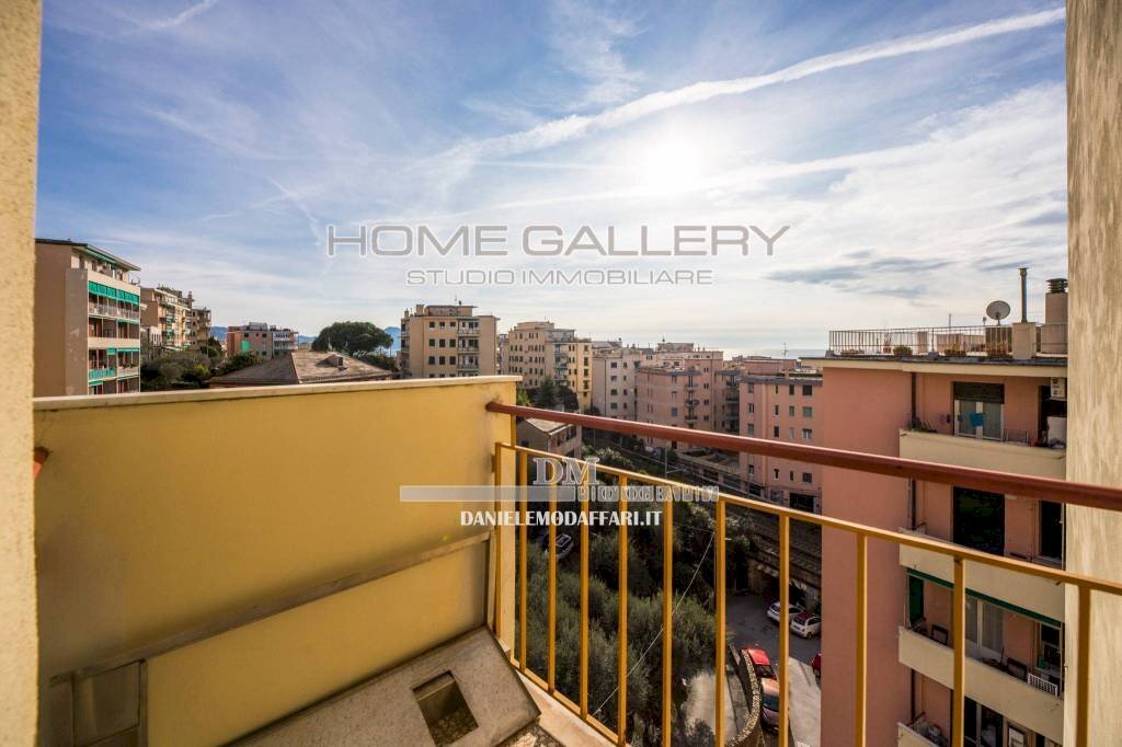 Balcone - Quadrilocale via Lorenzo Ghiglini, 4, frazione Quinto Al Mare, Genova - foto 1