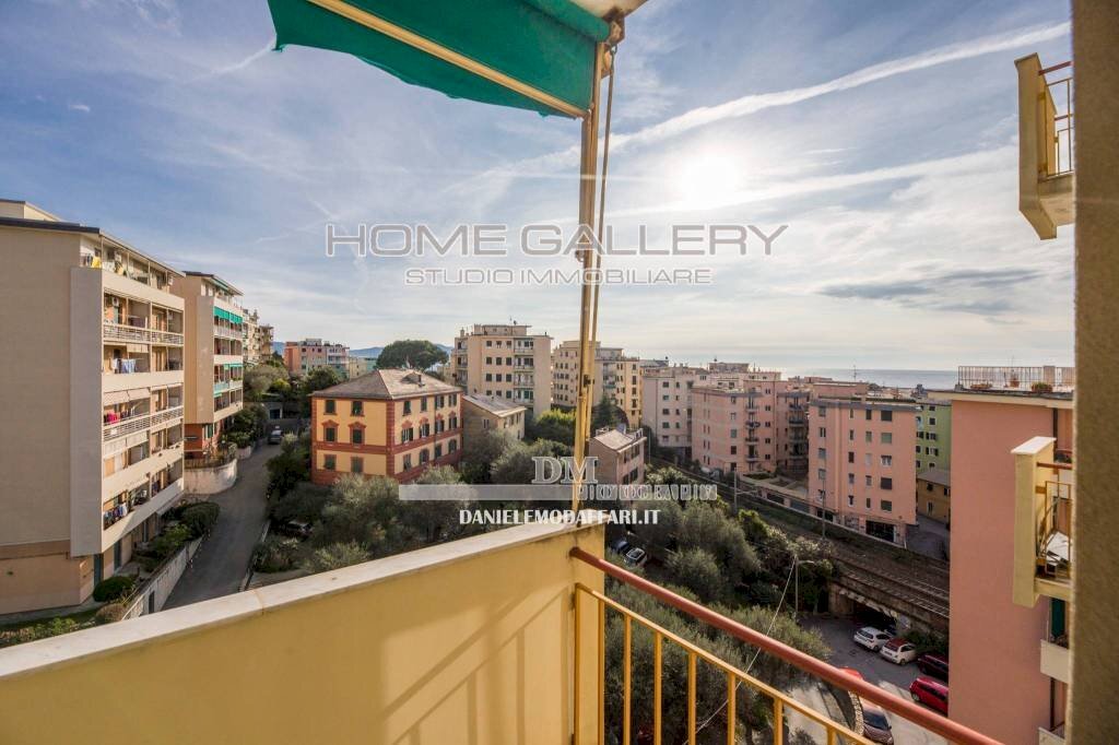 Balcone - Quadrilocale via Lorenzo Ghiglini, 4, frazione Quinto Al Mare, Genova - foto 3