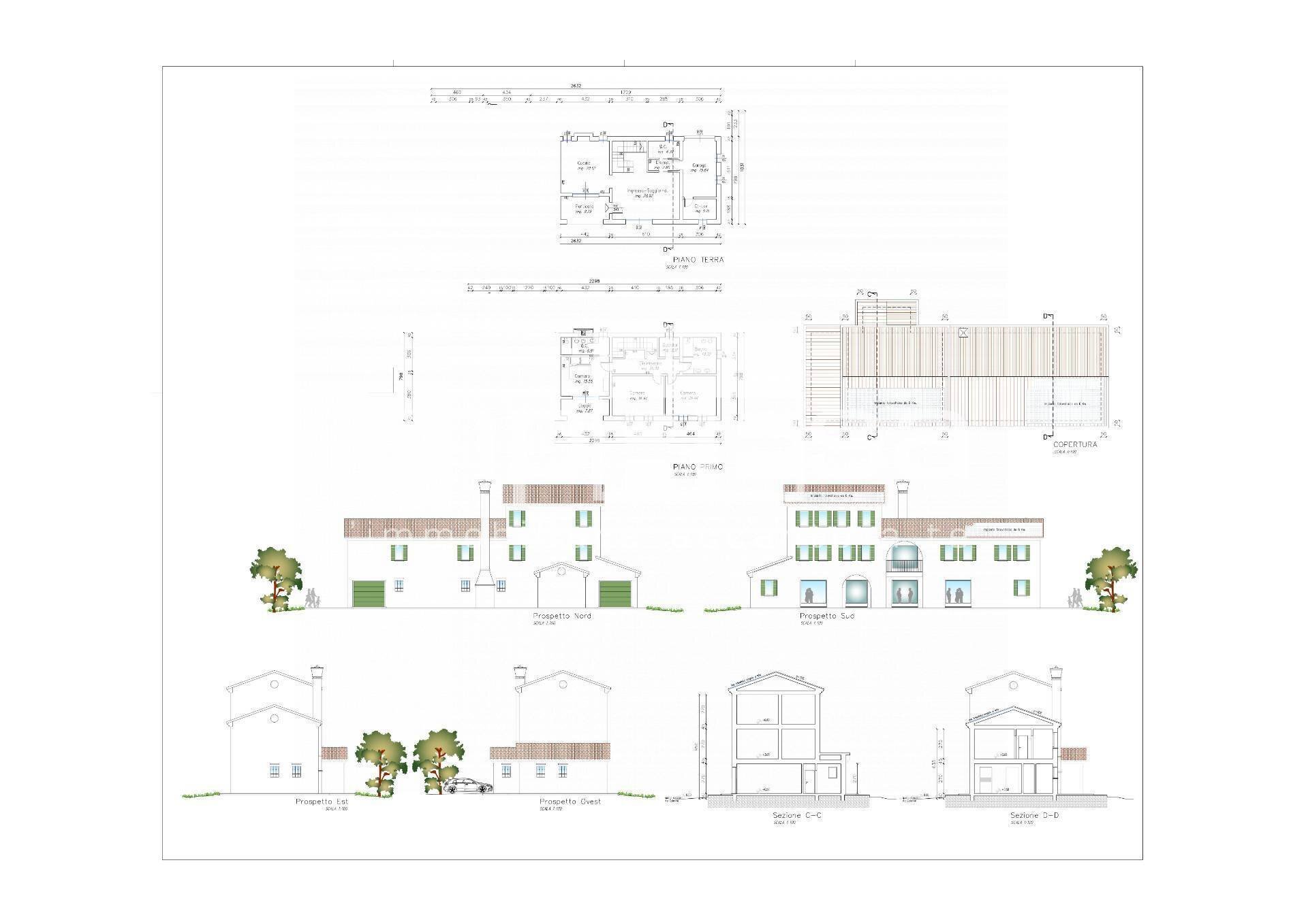 Foto 15 - Semi-detached house Via Pantiera, Roncade - floor plans 1