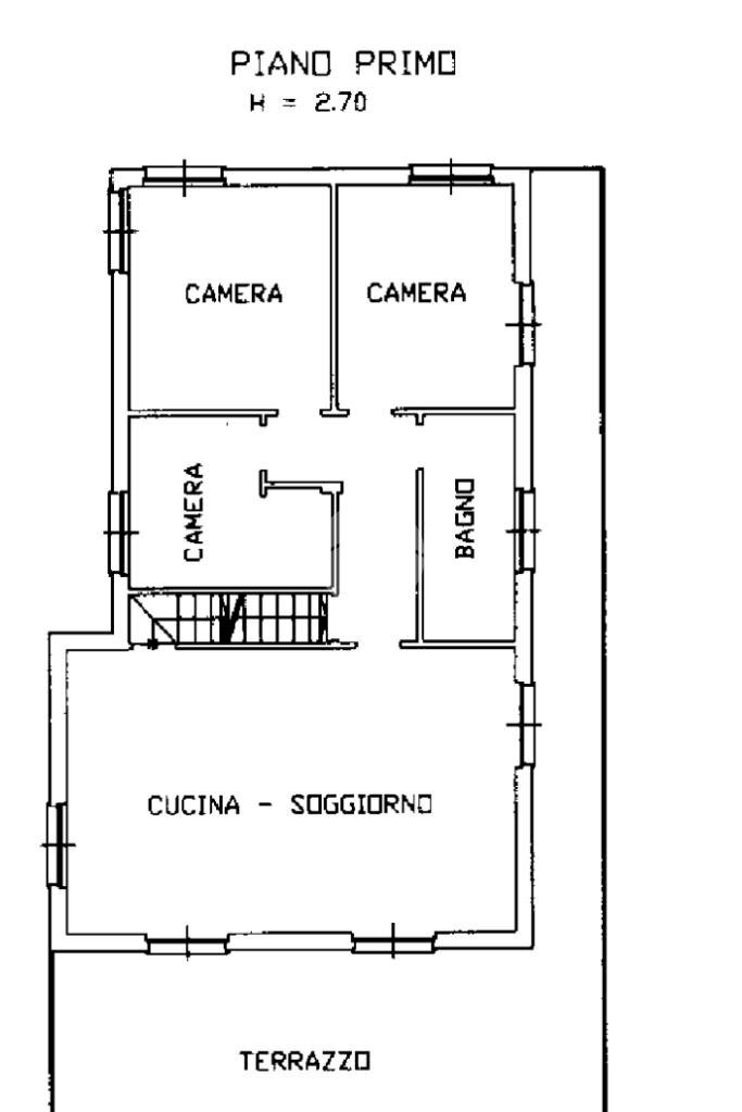 Villa Colle Braida, Valgioie - floor plans 1