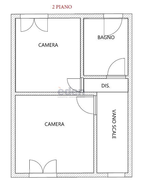 planimetria PIANO 2 - Villa a Schiera Strada Formigina 357/1, Modena - planimetria 1