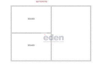 PLANIMETRIA SOTTOTETTO - Terraced Villa Strada Formigina 357/1, Modena - photo 16