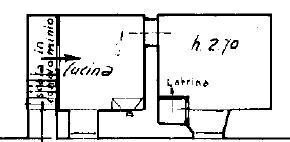 pln petrucci.JPG - Trilocale Piazza Giuseppe Mazzini, San Felice Circeo - planimetria 1