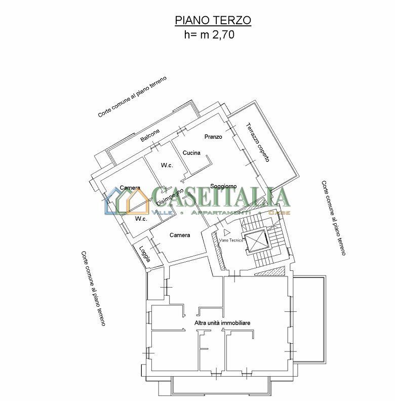 PLANIMETRIA ALLOGGIO.png - Appartamento Rivoli - planimetria 1