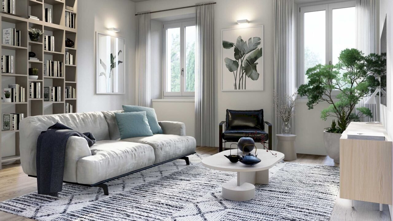 RENDER-SOGGIORNO-1.jpg - Appartamento via roma, Sossano - foto 1