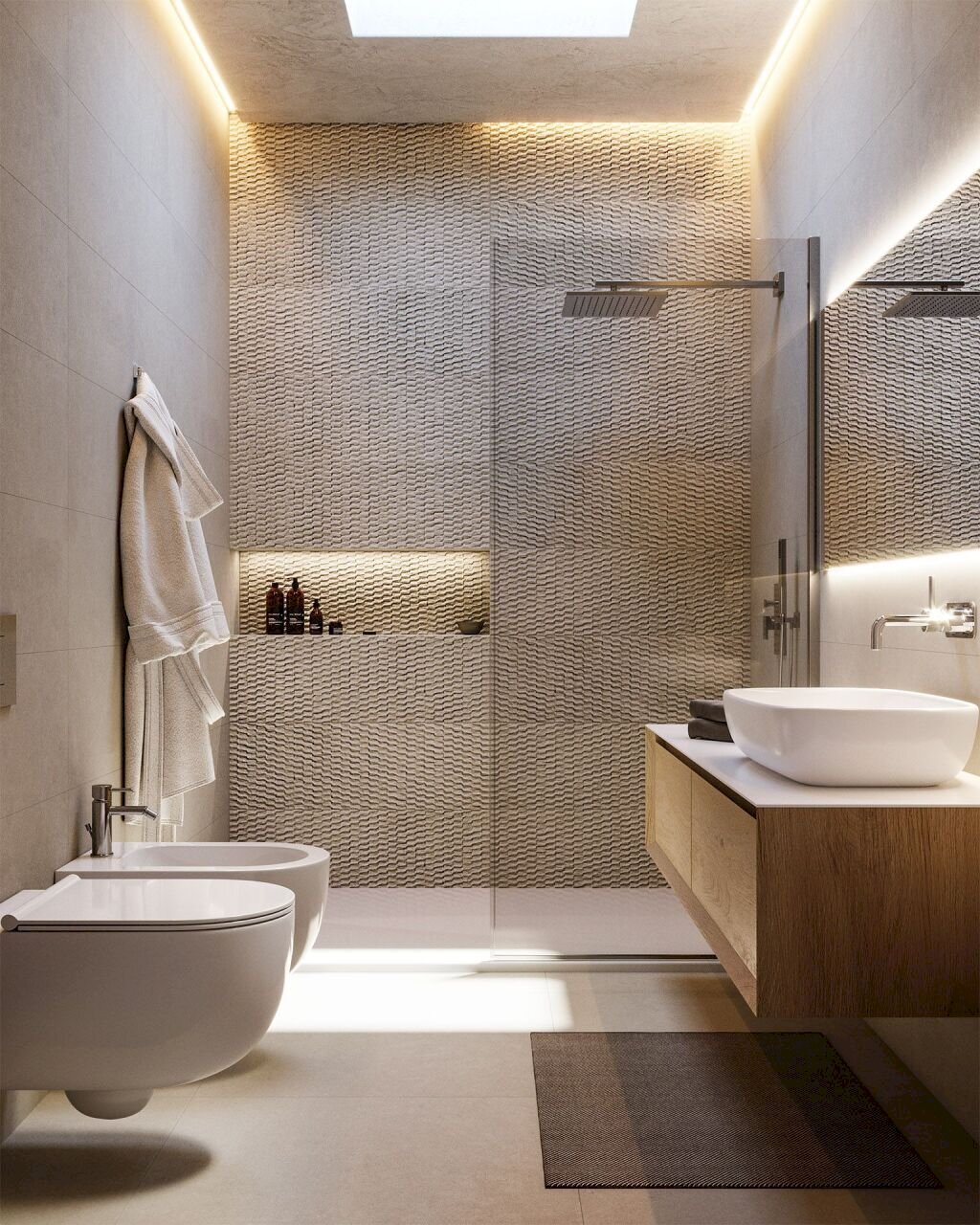 rendering bagno.jpg - Appartamento via roma, Sossano - foto 3