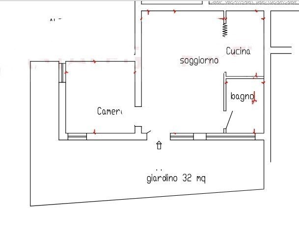 0.jpg - Two-room apartment at auction Strada Poggio 4, Cervo - floor plans 1