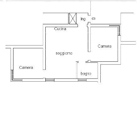 1.jpg - Three-room apartment at auction Strada Poggio 19, Cervo - floor plans 1