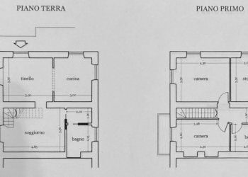 PLANIMETRIA.png - Porzione di casa San Colombano Certenoli - foto 11