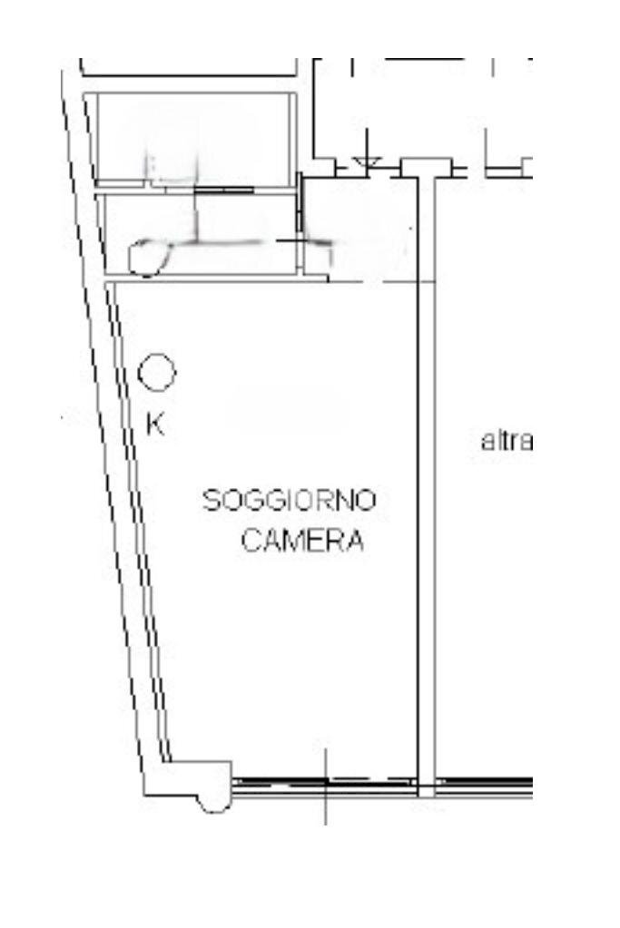 Monolocale Via ettore ponti, Milano (zona Barona) - planimetria 1