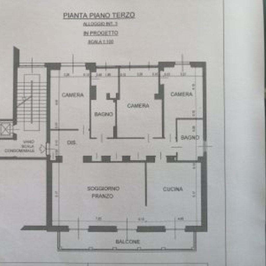 Appartamento Corso degli Inglesi, Sanremo - planimetria 1