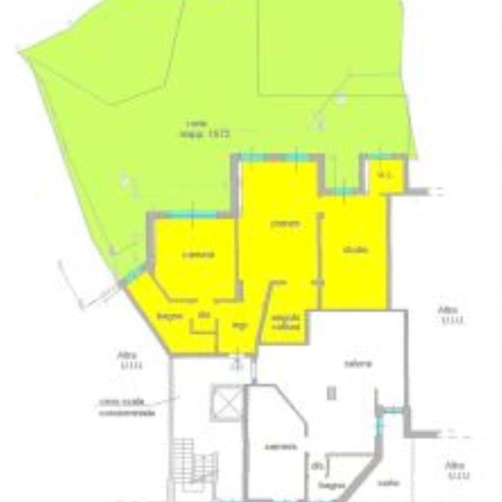 Three-room apartment Via Duca degli Abruzzi, 44, Sanremo - floor plans 1