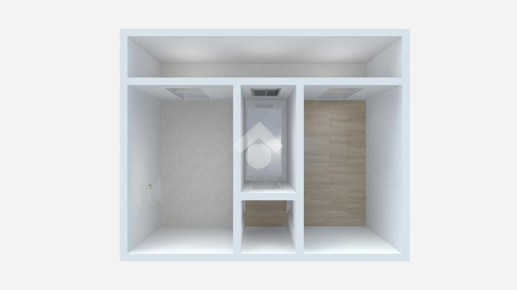 Two-room apartment Via Papa Giovanni XXIII, San Giuliano Milanese - floor plans 1