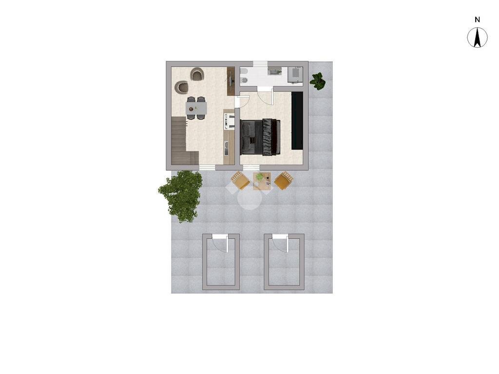 Independent house Via Armando Diaz, Cologno Monzese - floor plans 1