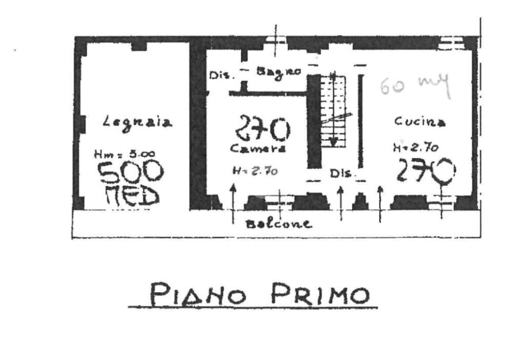 Casa semi indipendente Via San Giovanni, Strambino - planimetria 1