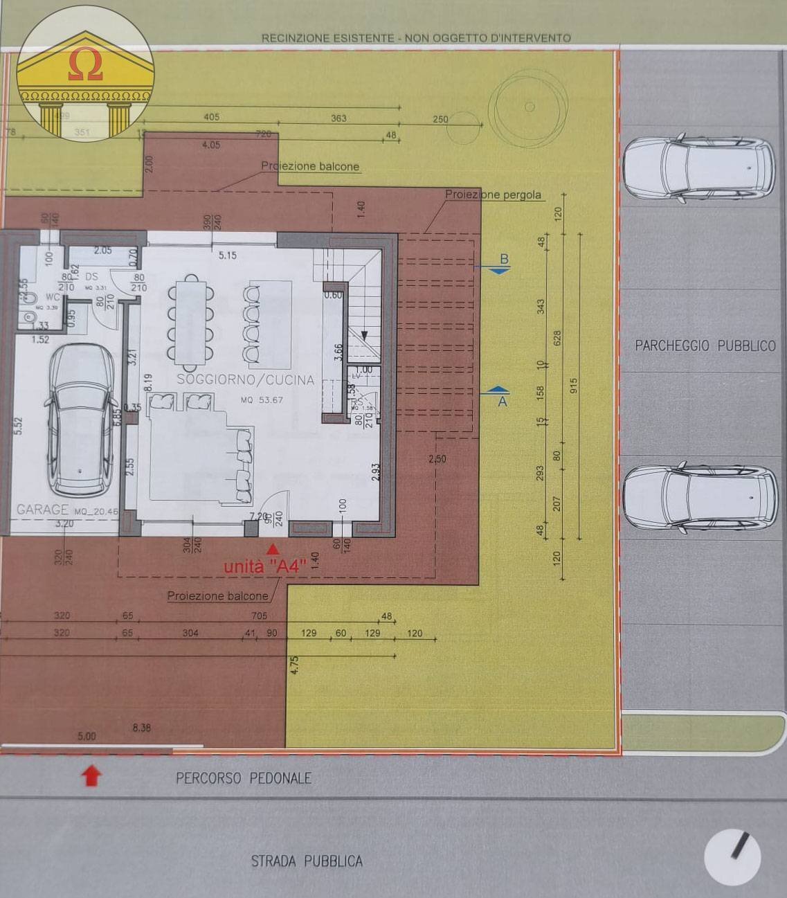 Foto 6 - Casa semi indipendente Ponzano Veneto - planimetria 1