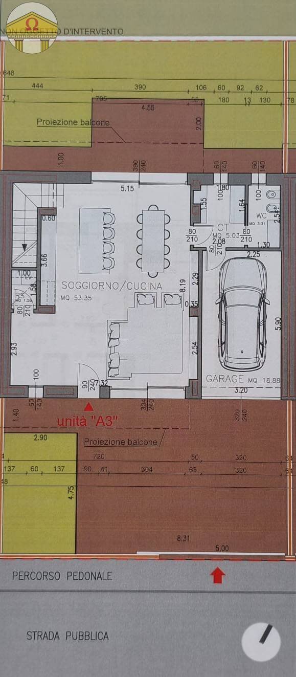 Foto 6 - Casa semi indipendente Ponzano Veneto - planimetria 1