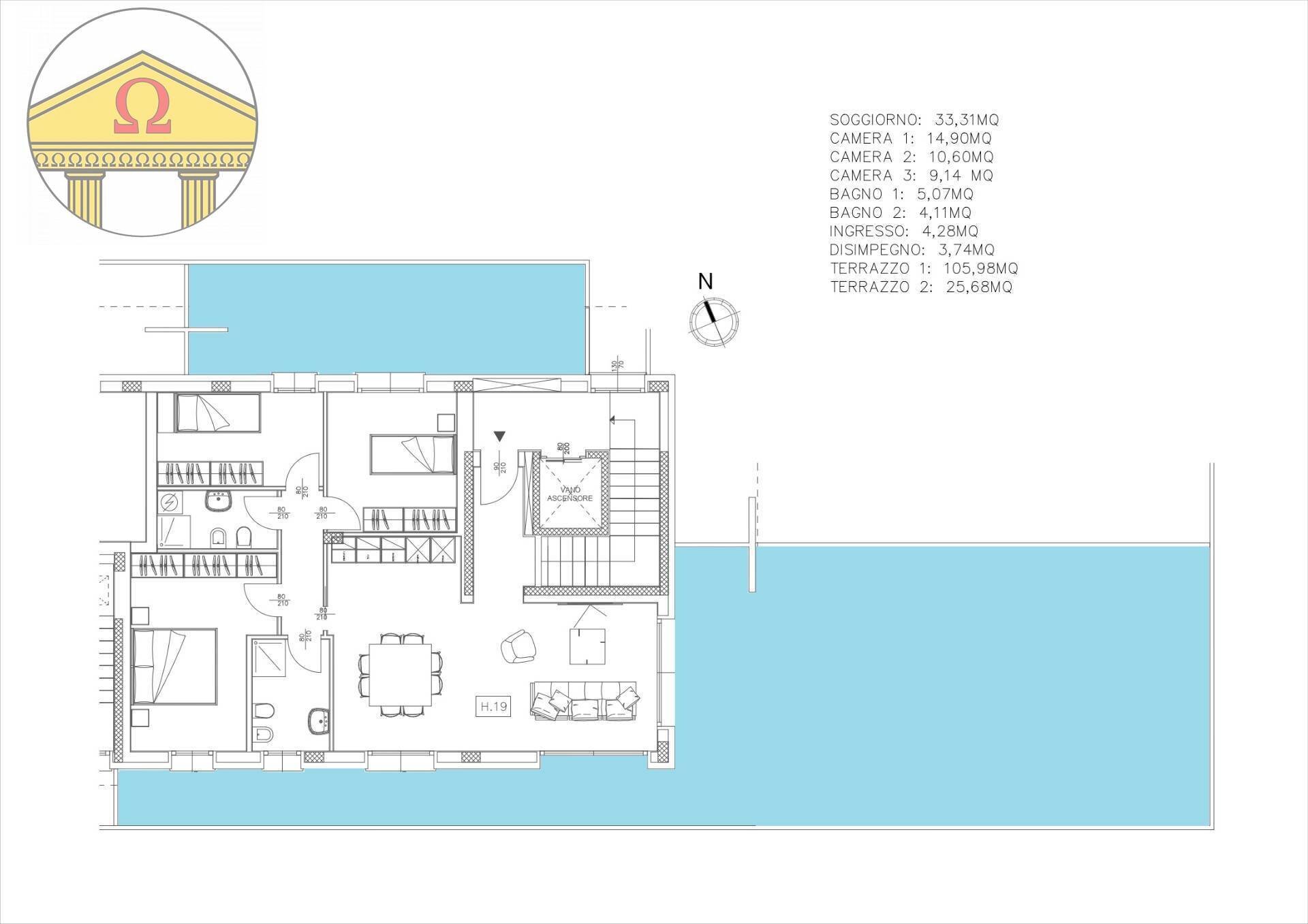 Foto 3 - Four-room apartment Treviso - photo 3