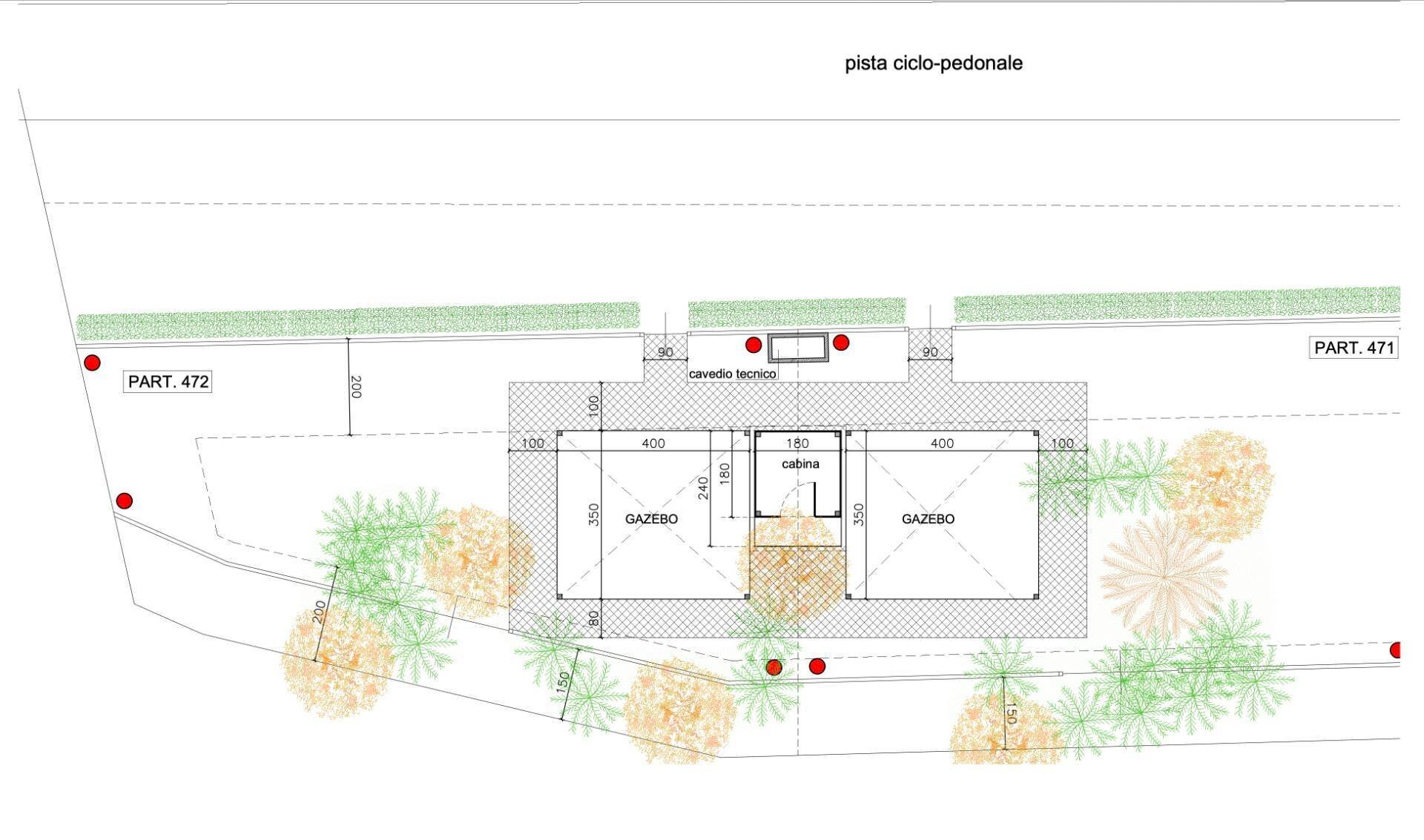 Foto 4 - Agricultural land Spiaggia
 
471+472, Cupra Marittima - floor plans 1