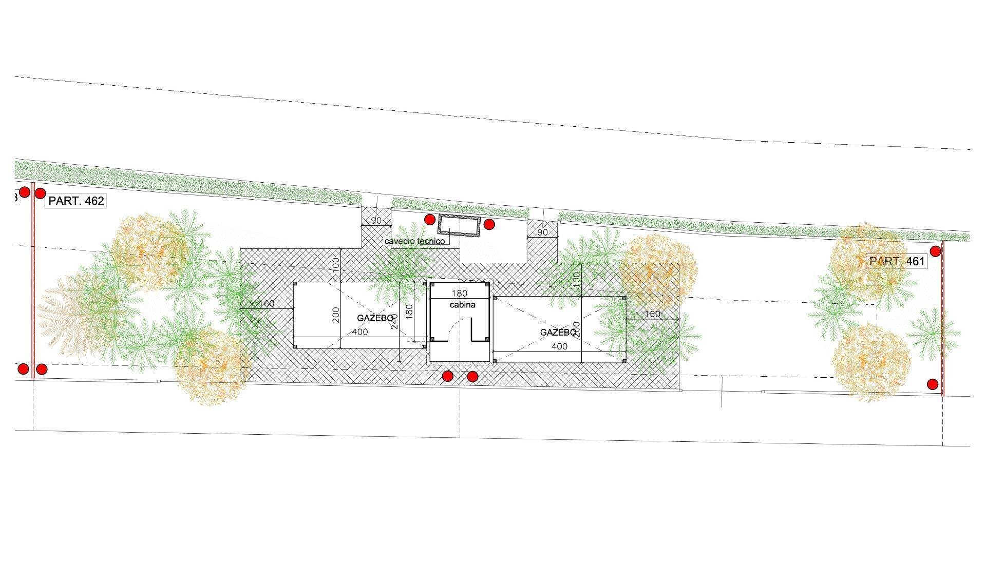 Foto 4 - Agricultural land Spiaggia
 
460+461+462, Cupra Marittima - floor plans 1