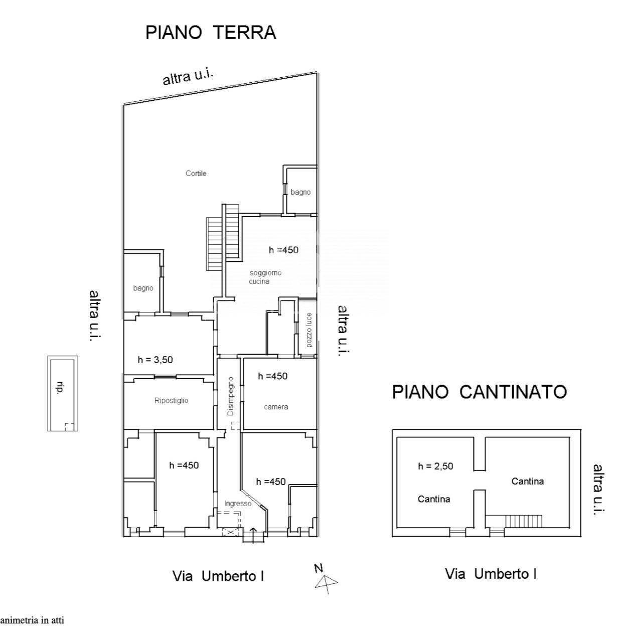 Foto 57 - Casa indipendente Via Umberto I
 
17, Avetrana - planimetria 1