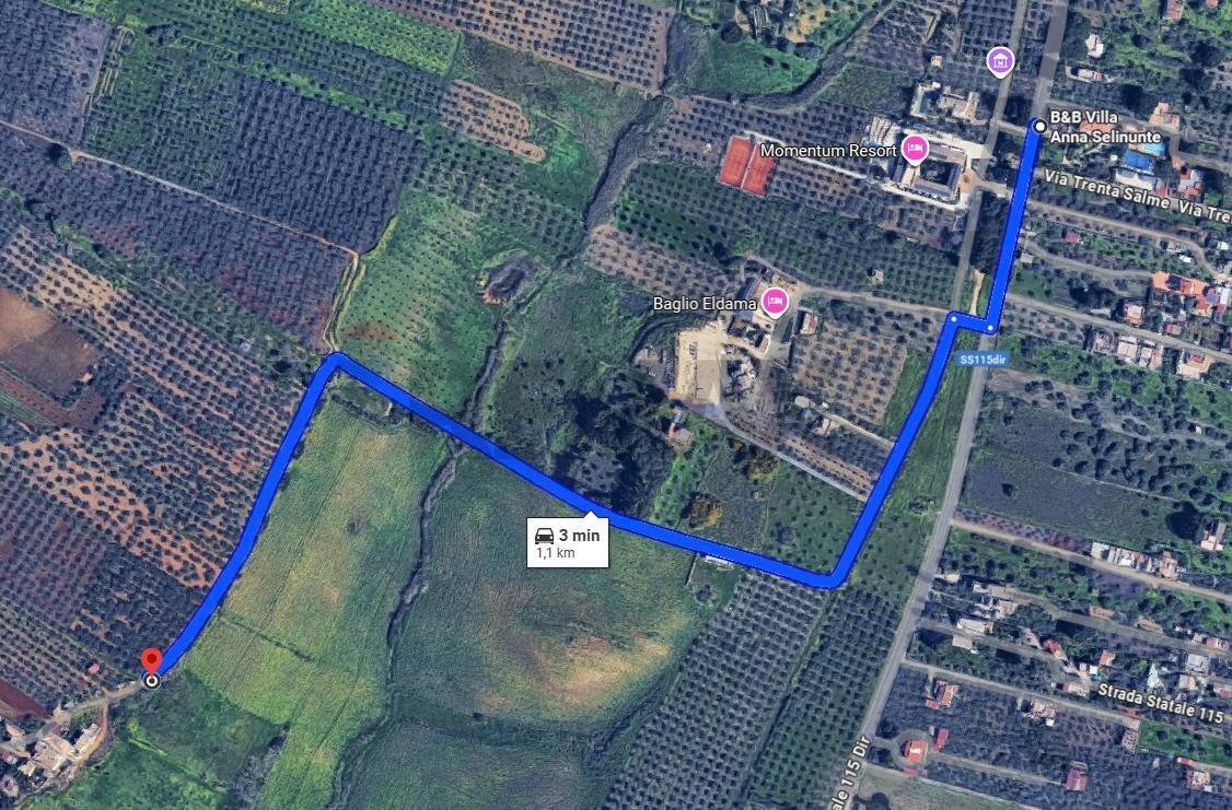 Posizione della mappa - Agricultural land contrada latomie martelluzzo, Castelvetrano - floor plans 1