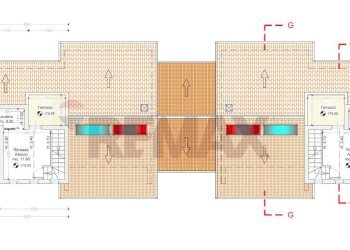 Pianta 2D - Building land Strada romano di sotto - teverella, Perugia - photo 4