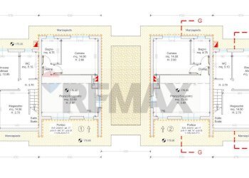 Pianta 2D - Building land Strada romano di sotto - teverella, Perugia - photo 2